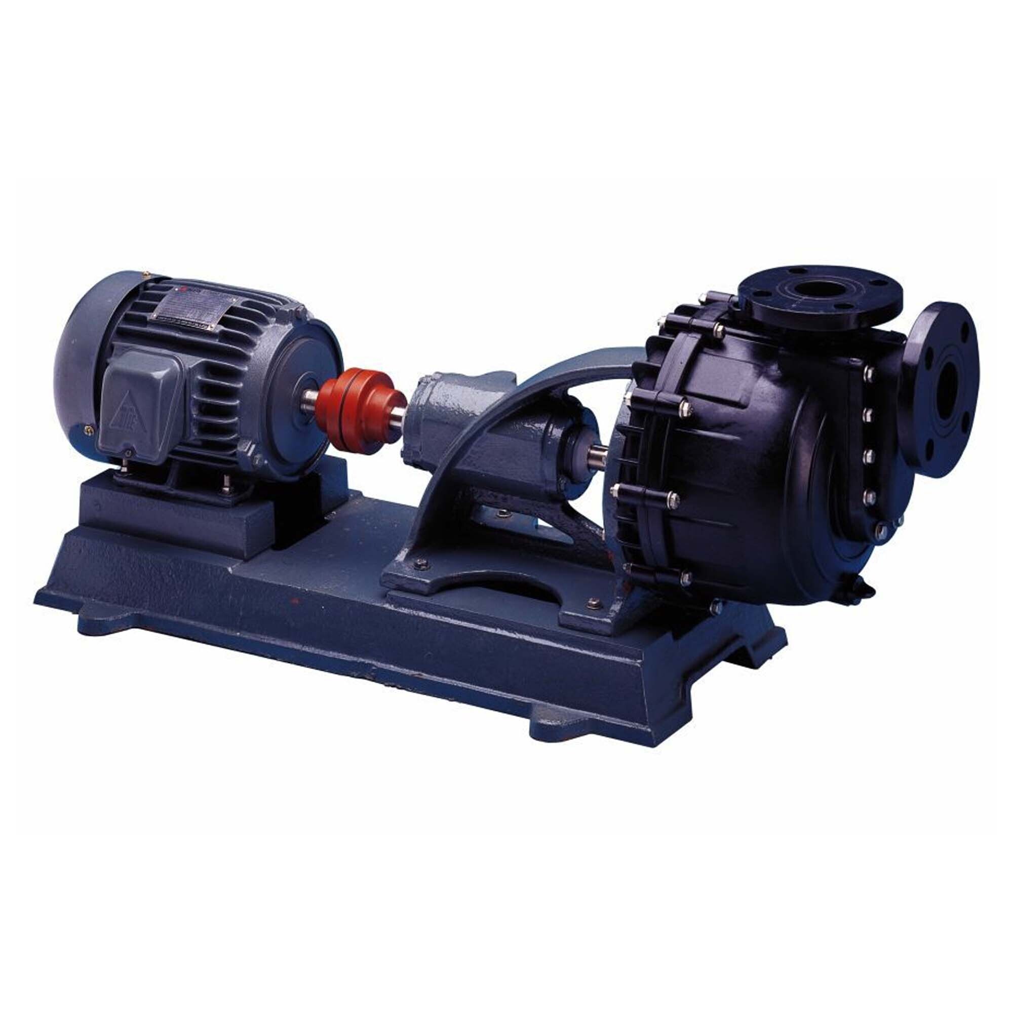 Gol Pumps Self-Priming Chemical pump (FRPP), 265/460 V, 3PH, Max. Flow 6000 GPH, Horsepower 2 HP, Port Size 1.5 in, Model# GPL-232